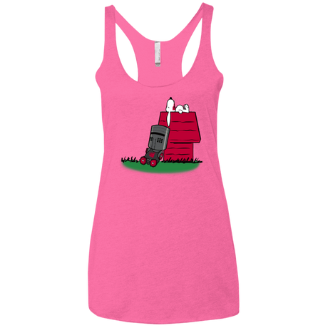 T-Shirts Vintage Pink / X-Small SNOOPYTHON Women's Triblend Racerback Tank