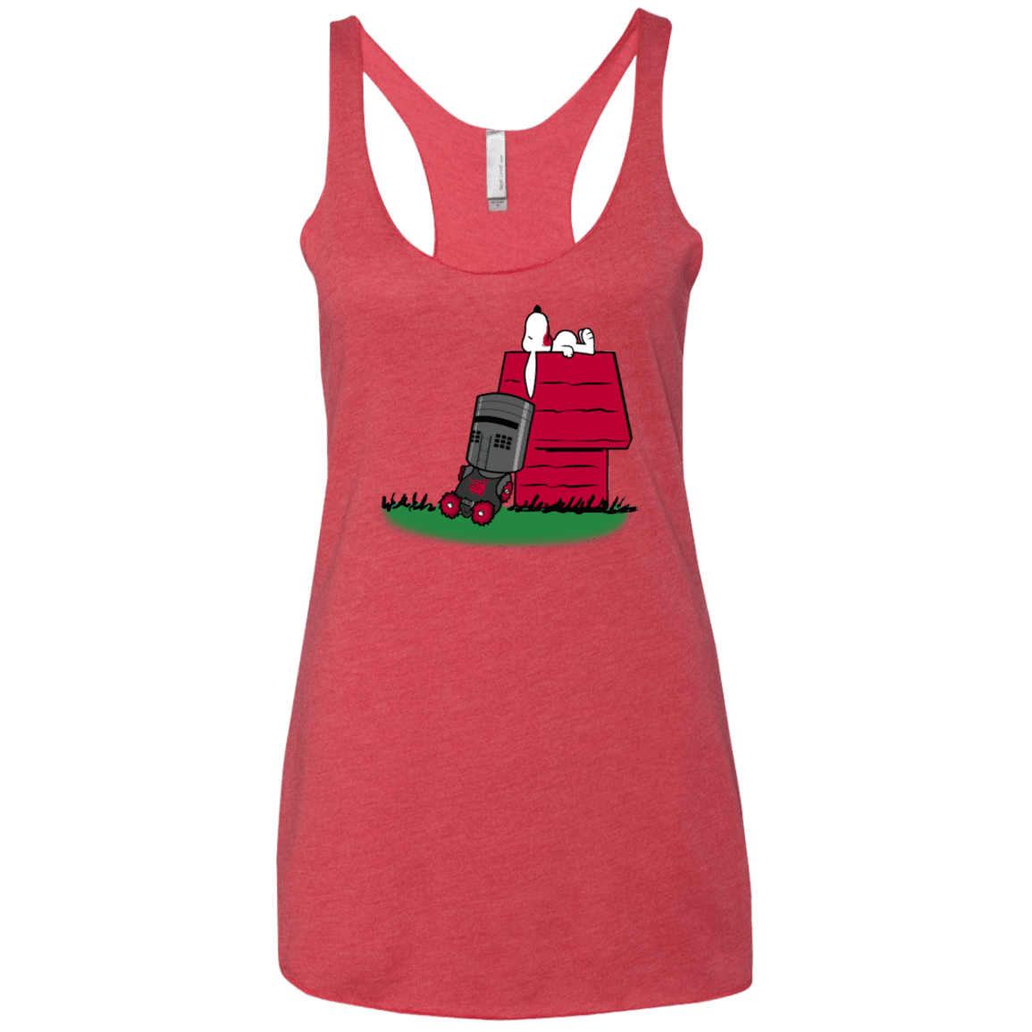T-Shirts Vintage Red / X-Small SNOOPYTHON Women's Triblend Racerback Tank