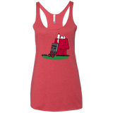 T-Shirts Vintage Red / X-Small SNOOPYTHON Women's Triblend Racerback Tank