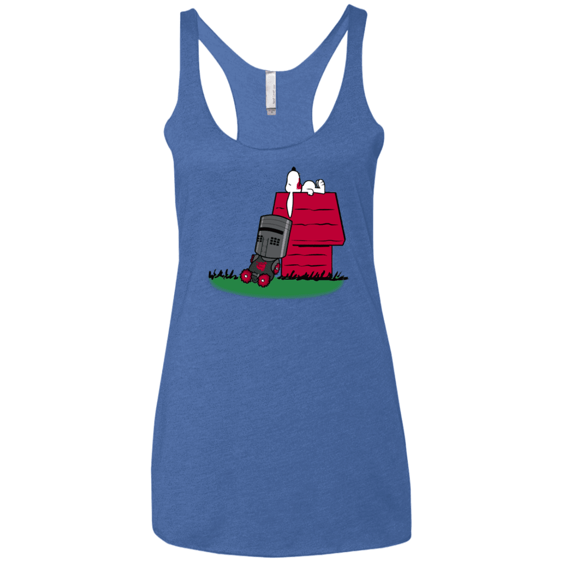 T-Shirts Vintage Royal / X-Small SNOOPYTHON Women's Triblend Racerback Tank