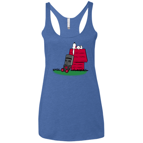 T-Shirts Vintage Royal / X-Small SNOOPYTHON Women's Triblend Racerback Tank
