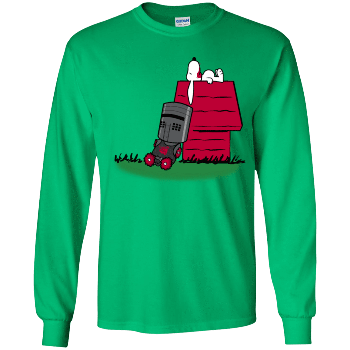 T-Shirts Irish Green / YS SNOOPYTHON Youth Long Sleeve T-Shirt