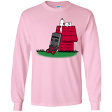 T-Shirts Light Pink / YS SNOOPYTHON Youth Long Sleeve T-Shirt