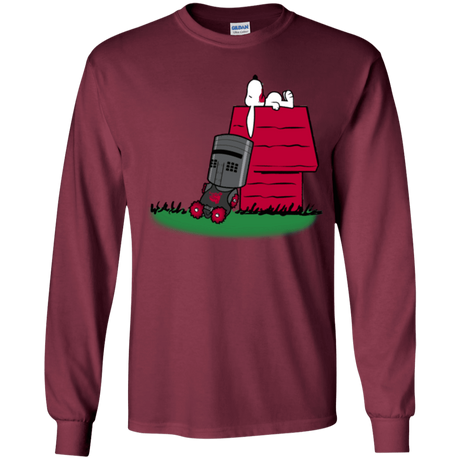 T-Shirts Maroon / YS SNOOPYTHON Youth Long Sleeve T-Shirt