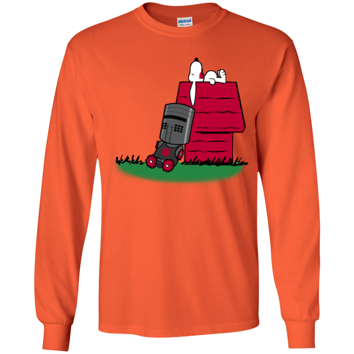 T-Shirts Orange / YS SNOOPYTHON Youth Long Sleeve T-Shirt