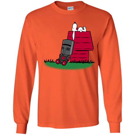 T-Shirts Orange / YS SNOOPYTHON Youth Long Sleeve T-Shirt
