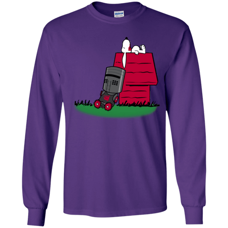 T-Shirts Purple / YS SNOOPYTHON Youth Long Sleeve T-Shirt