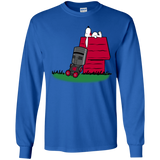T-Shirts Royal / YS SNOOPYTHON Youth Long Sleeve T-Shirt