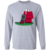 T-Shirts Sport Grey / YS SNOOPYTHON Youth Long Sleeve T-Shirt