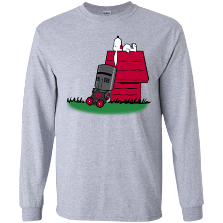 T-Shirts Sport Grey / YS SNOOPYTHON Youth Long Sleeve T-Shirt