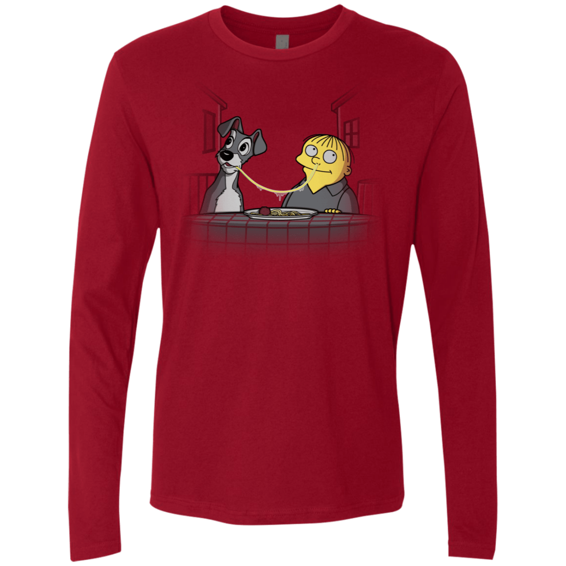 T-Shirts Cardinal / S Snotghetti Men's Premium Long Sleeve