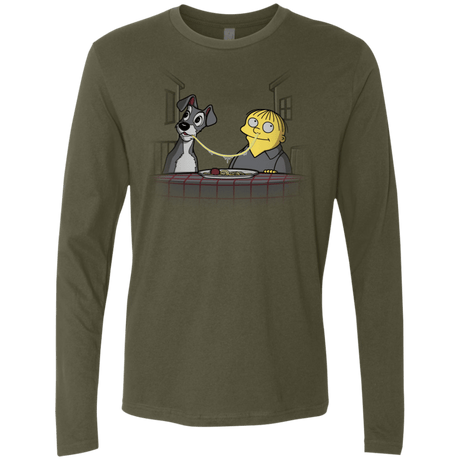 T-Shirts Military Green / S Snotghetti Men's Premium Long Sleeve