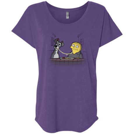 T-Shirts Purple Rush / X-Small Snotghetti Triblend Dolman Sleeve