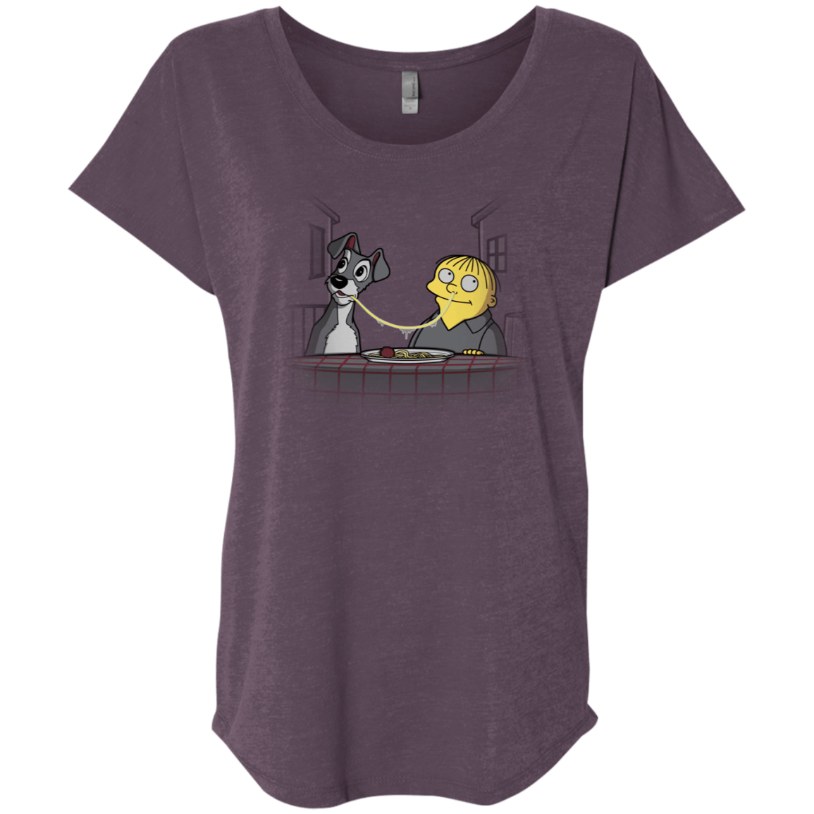 T-Shirts Vintage Purple / X-Small Snotghetti Triblend Dolman Sleeve