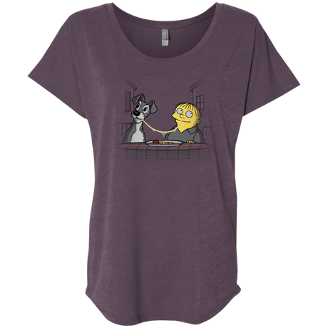 T-Shirts Vintage Purple / X-Small Snotghetti Triblend Dolman Sleeve