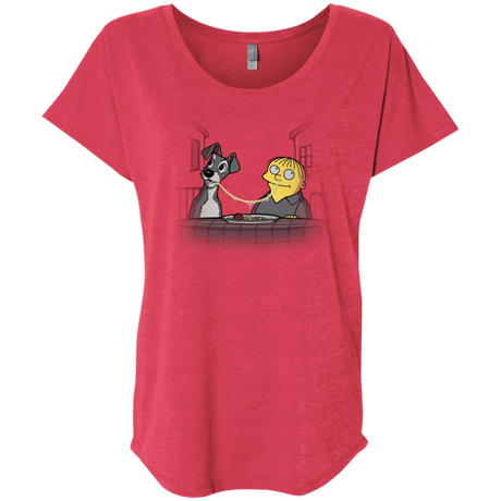 T-Shirts Vintage Red / X-Small Snotghetti Triblend Dolman Sleeve