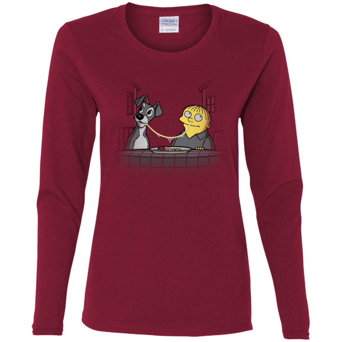 T-Shirts Cardinal / S Snotghetti Women's Long Sleeve T-Shirt