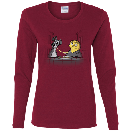 T-Shirts Cardinal / S Snotghetti Women's Long Sleeve T-Shirt