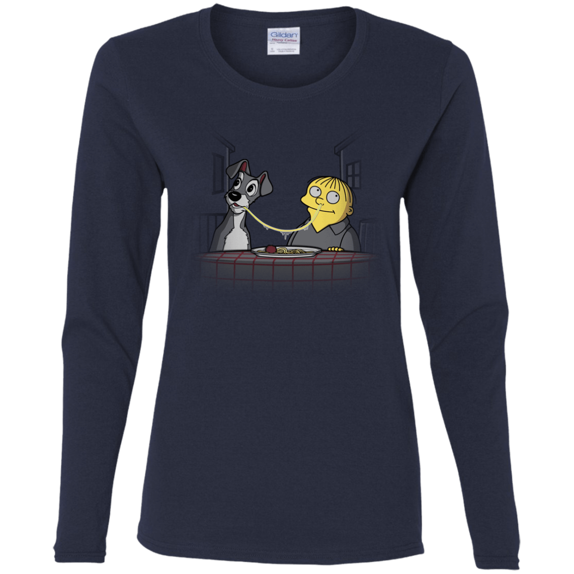 T-Shirts Navy / S Snotghetti Women's Long Sleeve T-Shirt