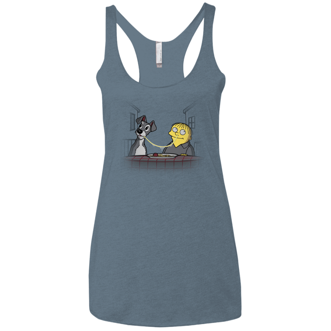 T-Shirts Indigo / X-Small Snotghetti Women's Triblend Racerback Tank