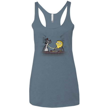 T-Shirts Indigo / X-Small Snotghetti Women's Triblend Racerback Tank