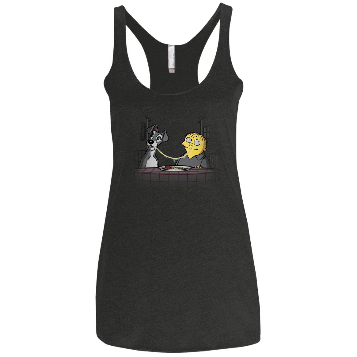 T-Shirts Vintage Black / X-Small Snotghetti Women's Triblend Racerback Tank
