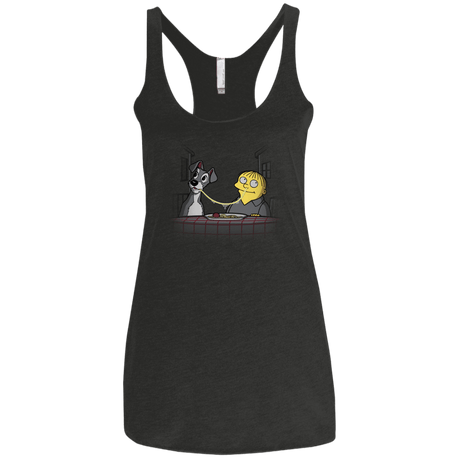 T-Shirts Vintage Black / X-Small Snotghetti Women's Triblend Racerback Tank