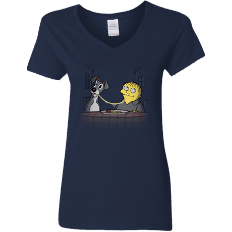 T-Shirts Navy / S Snotghetti Women's V-Neck T-Shirt