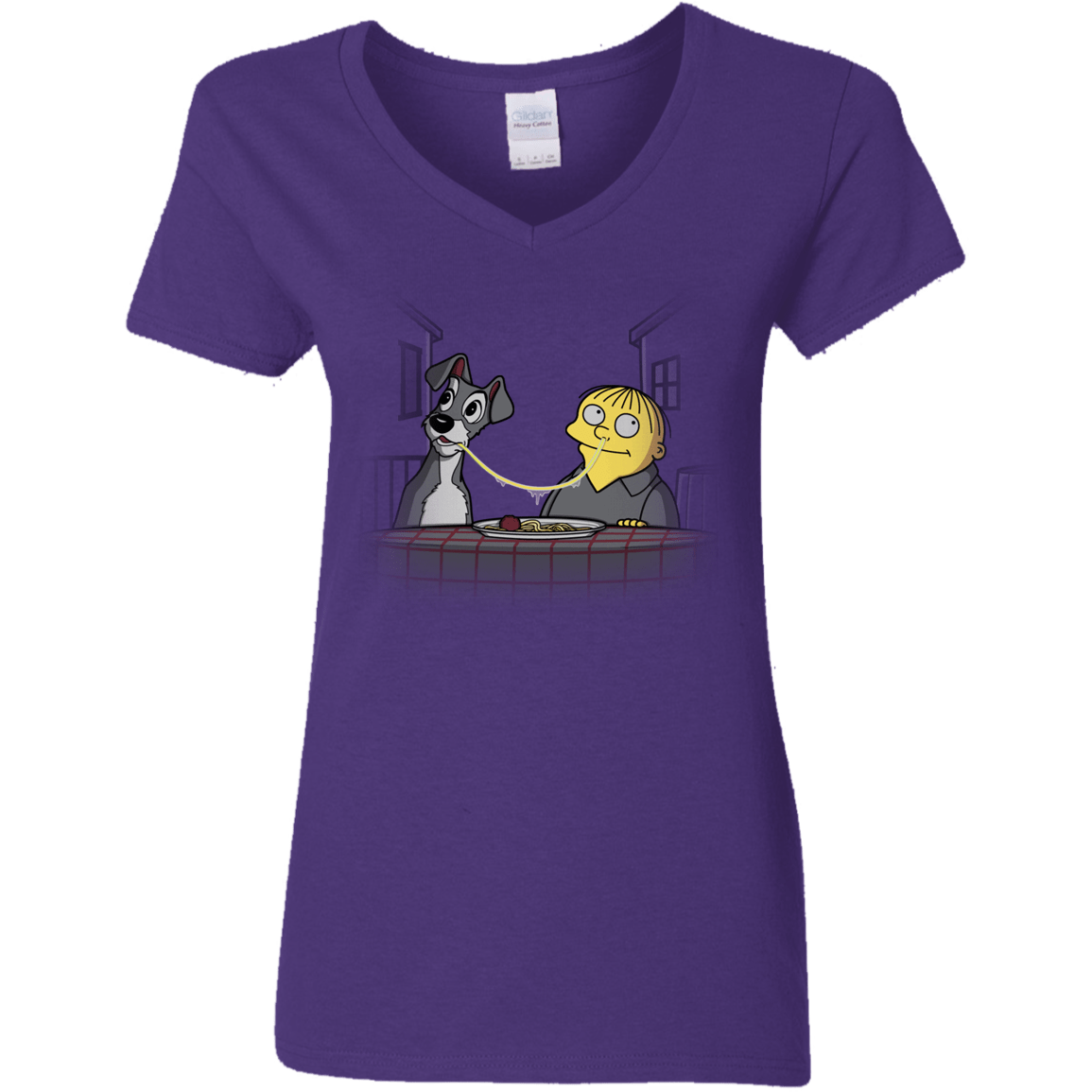 T-Shirts Purple / S Snotghetti Women's V-Neck T-Shirt