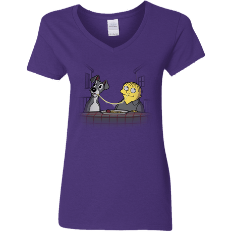 T-Shirts Purple / S Snotghetti Women's V-Neck T-Shirt