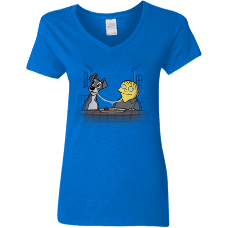 T-Shirts Royal / S Snotghetti Women's V-Neck T-Shirt