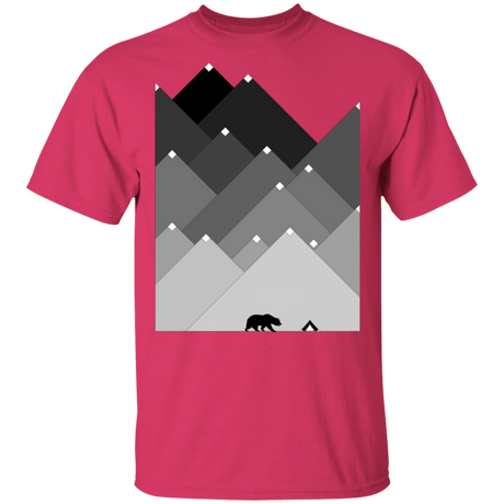 T-Shirts Heliconia / S Snow Cap Bear Mountain T-Shirt