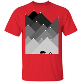 T-Shirts Red / S Snow Cap Bear Mountain T-Shirt