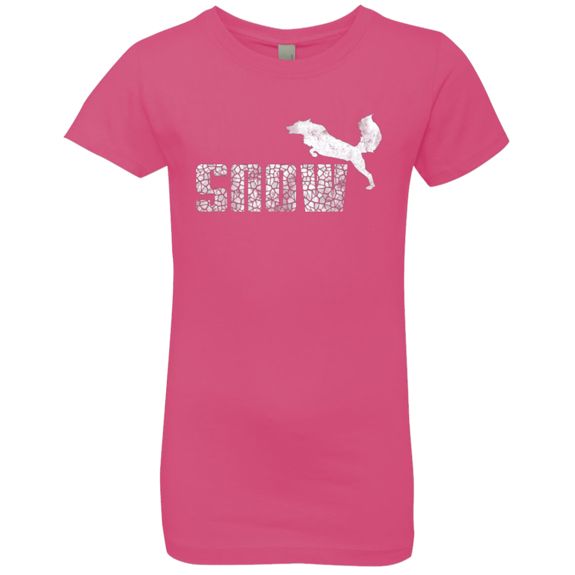 T-Shirts Hot Pink / YXS Snow Girls Premium T-Shirt