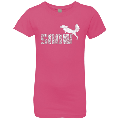 T-Shirts Hot Pink / YXS Snow Girls Premium T-Shirt