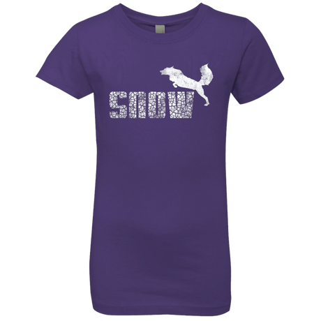 T-Shirts Purple Rush / YXS Snow Girls Premium T-Shirt