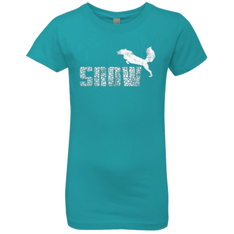 T-Shirts Tahiti Blue / YXS Snow Girls Premium T-Shirt
