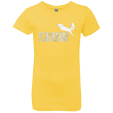 T-Shirts Vibrant Yellow / YXS Snow Girls Premium T-Shirt
