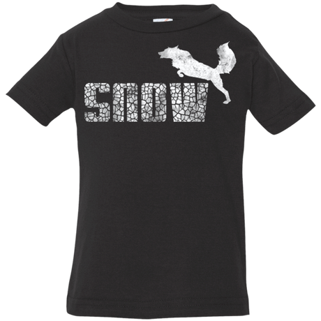 T-Shirts Black / 6 Months Snow Infant Premium T-Shirt