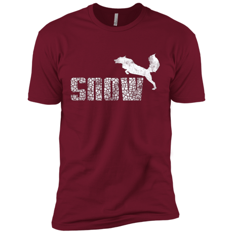 T-Shirts Cardinal / X-Small Snow Men's Premium T-Shirt