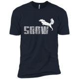 T-Shirts Midnight Navy / X-Small Snow Men's Premium T-Shirt