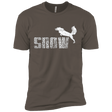 T-Shirts Warm Grey / X-Small Snow Men's Premium T-Shirt