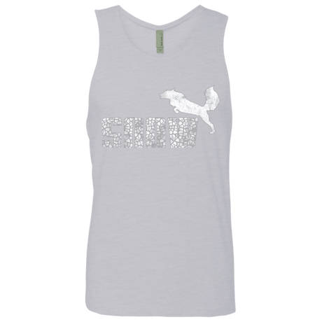 T-Shirts Heather Grey / Small Snow Men's Premium Tank Top