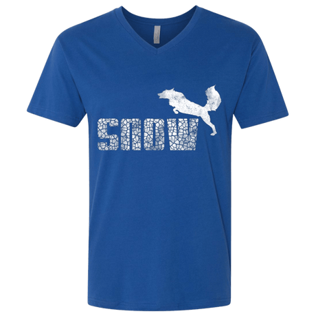 T-Shirts Royal / X-Small Snow Men's Premium V-Neck