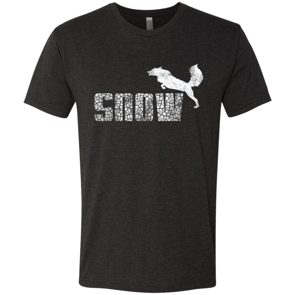 T-Shirts Vintage Black / Small Snow Men's Triblend T-Shirt