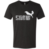 T-Shirts Vintage Black / Small Snow Men's Triblend T-Shirt
