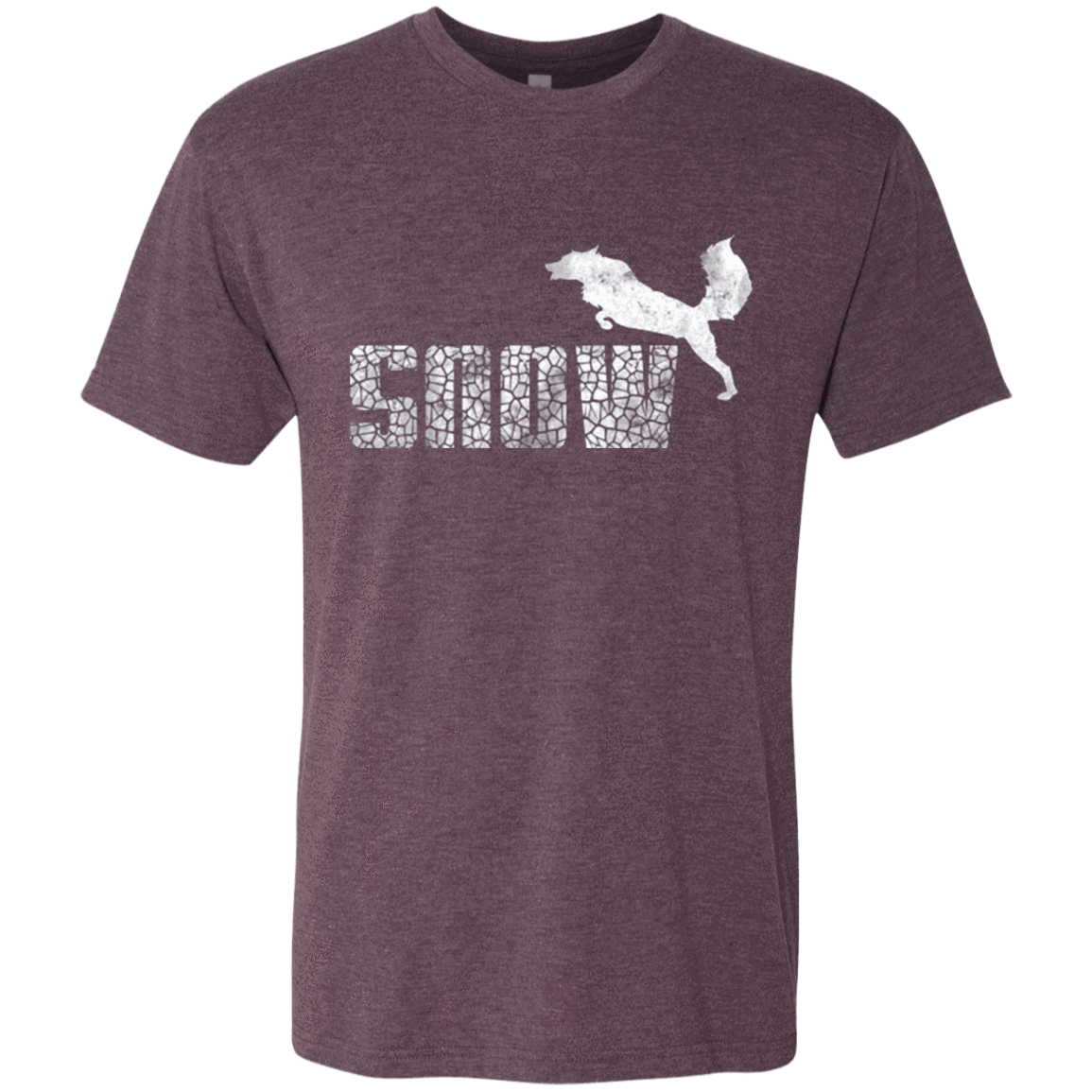 T-Shirts Vintage Purple / Small Snow Men's Triblend T-Shirt