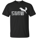 T-Shirts Black / Small Snow T-Shirt