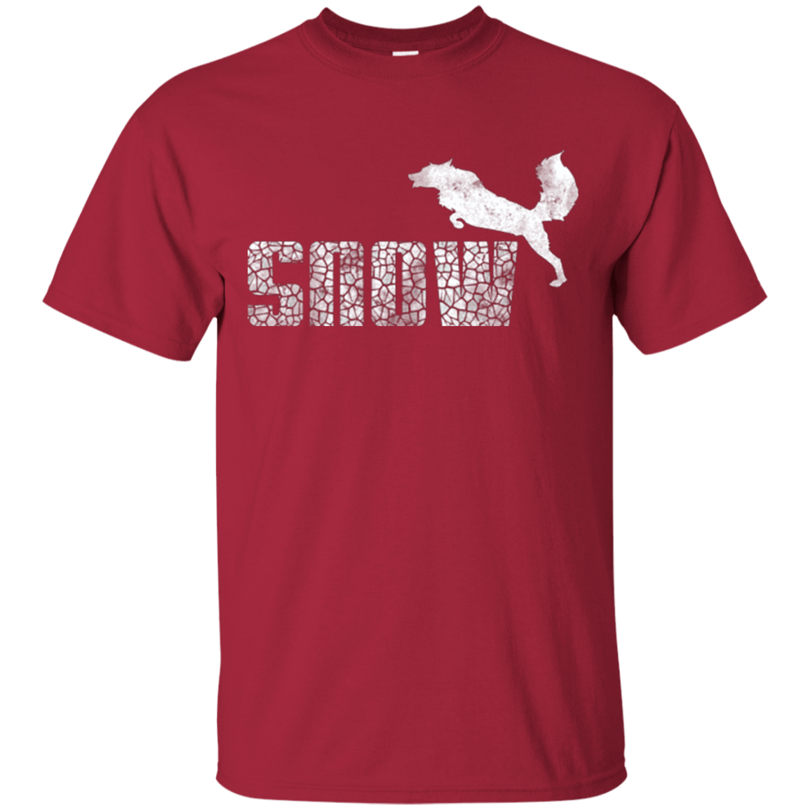 T-Shirts Cardinal / Small Snow T-Shirt