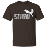 T-Shirts Dark Chocolate / Small Snow T-Shirt